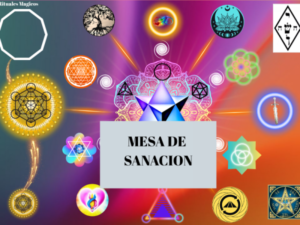 Mesa radiónica de Sanación Total