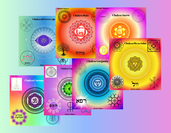 Mesitas de los 7 Chakras
