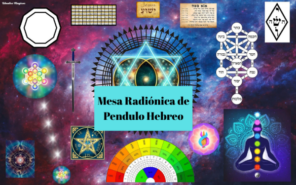Mesa Radionica de Péndulo Hebreo