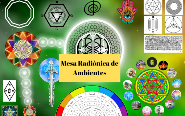 Mesa Radiónica de Ambientes